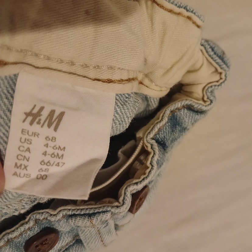 H&M Bol Kesim Kot Pantolon - Görsel 3