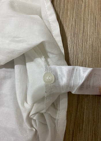 Y2k / coquette beyaz gömlek - Görsel 3