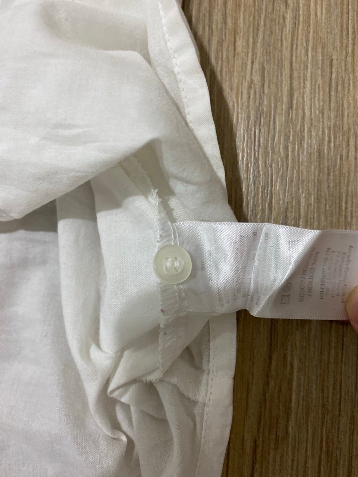 Y2k / coquette beyaz gömlek - Görsel 3