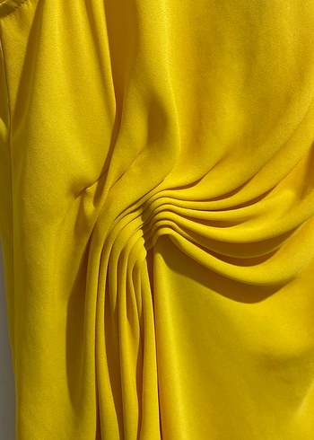 Zara bacis büzgülü bluz - Görsel 2