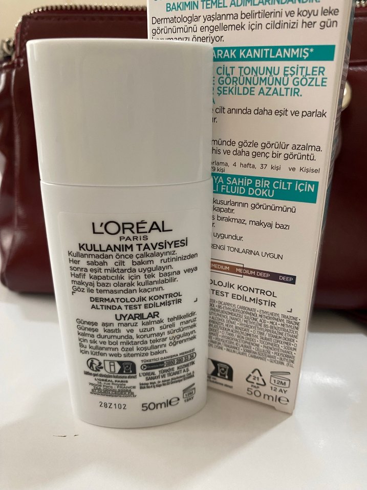 L'Oréal Paris Bright Reveal SPF 50 Yüz Güneş Kremi - Görsel 3