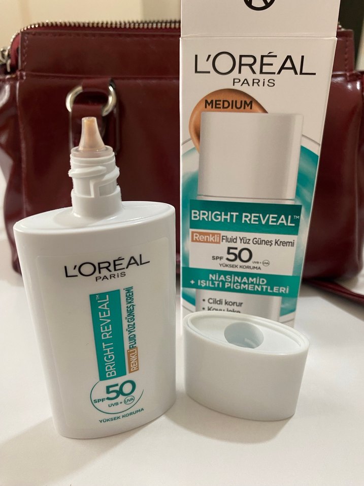 L'Oréal Paris Bright Reveal SPF 50 Yüz Güneş Kremi - Görsel 2