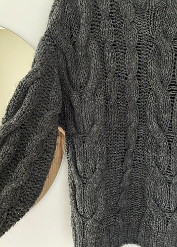 Bershka Örgü motifli Kazak - Görsel 2