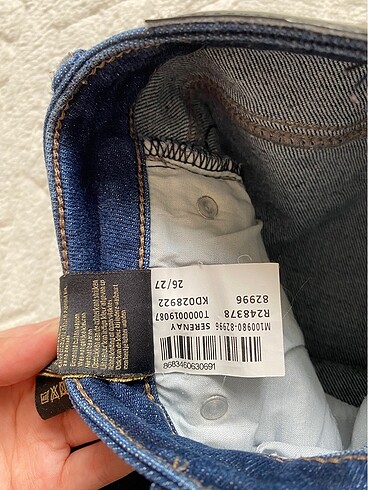 27 Beden lacivert Renk Mavi gold JEANS
