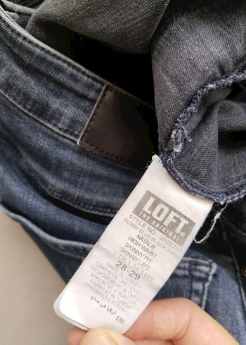 38 Beden Lacivert Regular Fit Midi Kadın Kot Pantolon
