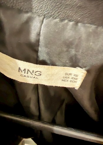 Kadın Siyah Mini Deri Biker Ceket - Görsel 2