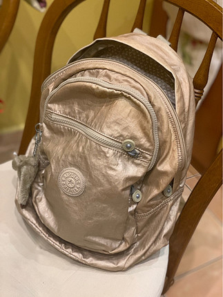 Kipling açık gold rengi sırt çantası