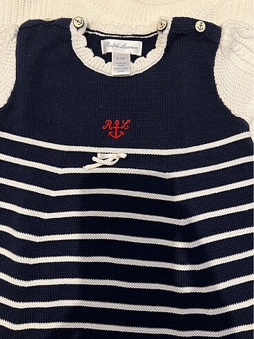 Ralph Lauren Ralph Lauren Kız Bebek Triko Elbise