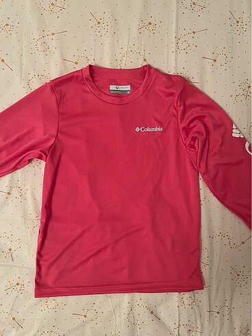 Columbia Pembe Uzun Kollu Üst