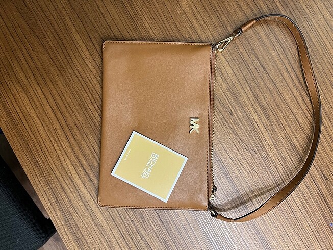 Beden camel Renk Michael Kors Clutch Çanta