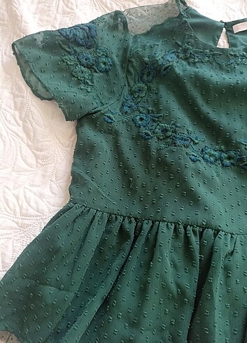 Zara yeşil bluz 