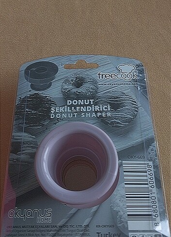  Beden Donut şekillendiricisi
