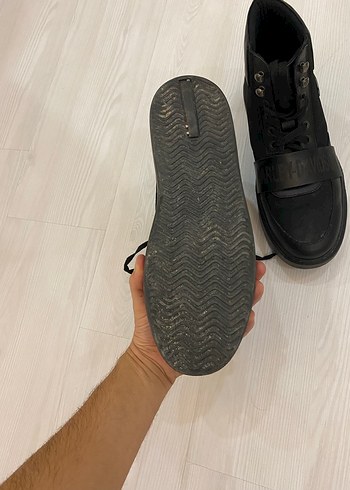 Harley Davidson Siyah Erkek Kemerli Günlük Bot - Görsel 6