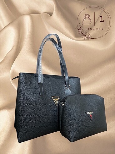 GUESS Kol Çantası 2 li Set