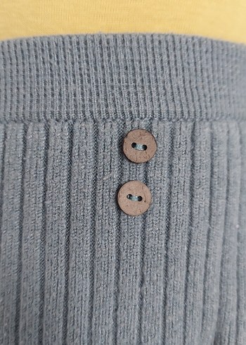 mint yeşili Erkek Çocuk Triko Pantolon - Görsel 2