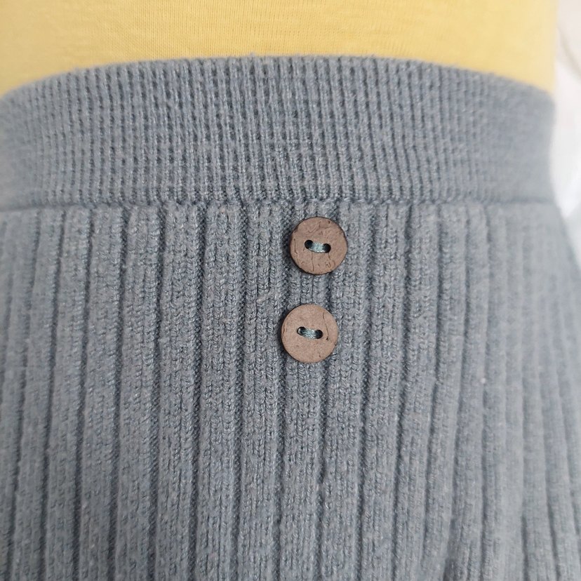 mint yeşili Erkek Çocuk Triko Pantolon - Görsel 2