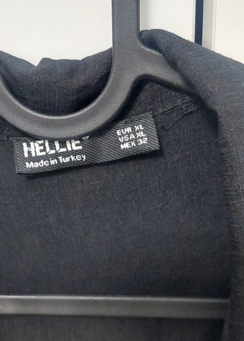 Kadın Siyah Midi Keten Ceket - Görsel 4