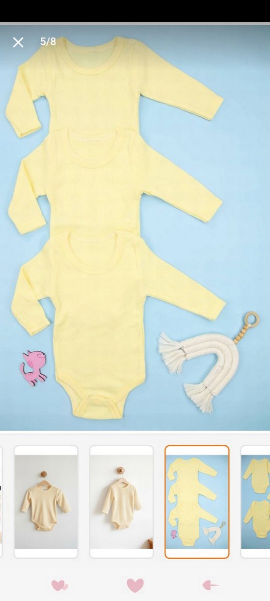 Mavi Uzun Kollu Bebek Çıtçıtlı Body - Görsel 2