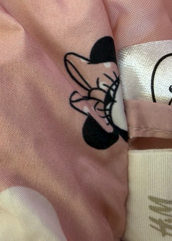 Kız Çocuk Pembe Baskılı Kapüşonlu Yelek - Görsel 4