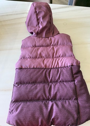 Decathlon Kız Çocuğu Mor Kapüşonlu Yelek - Görsel 2