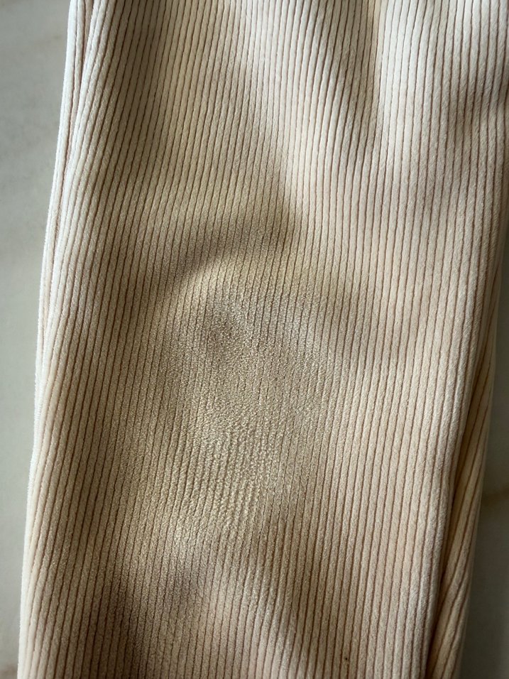 Bej çocuk yumuşak kadife pantolon - Görsel 4