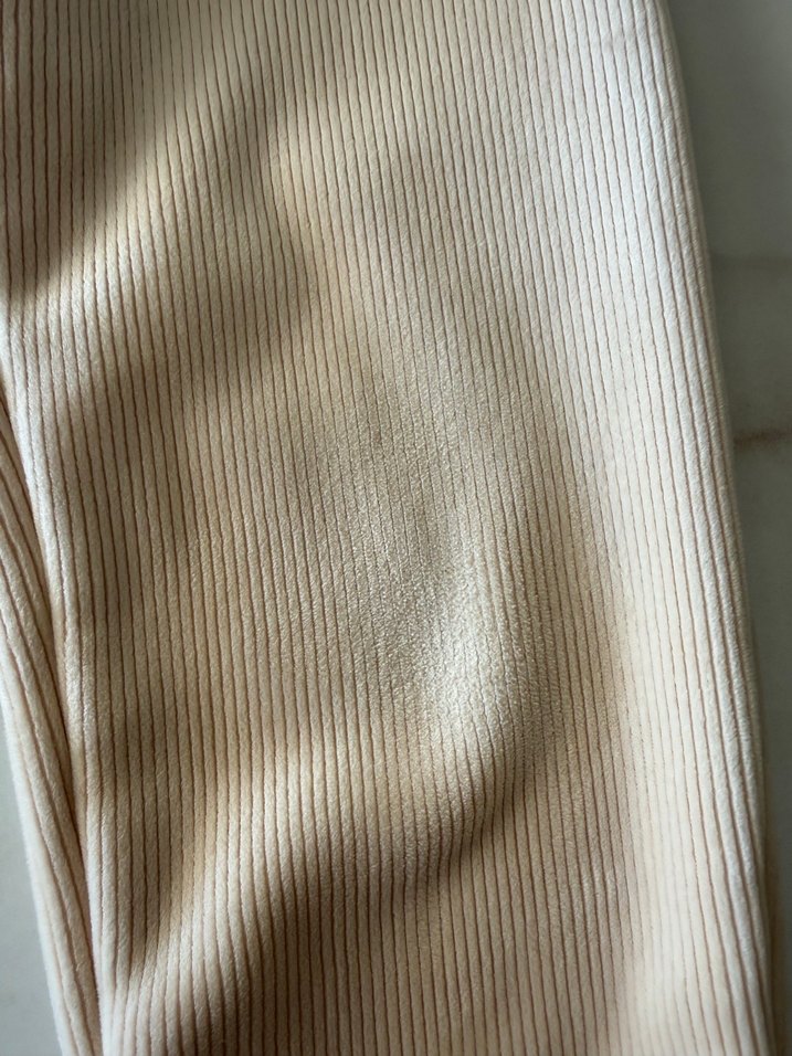 Bej çocuk yumuşak kadife pantolon - Görsel 3