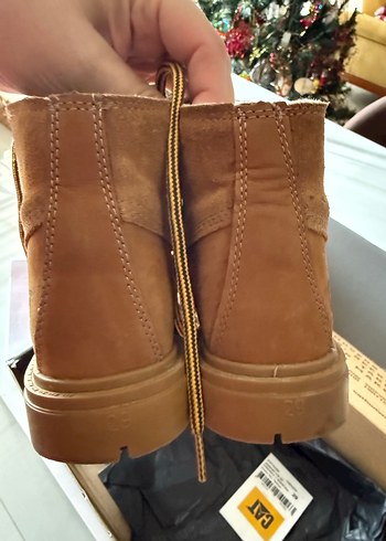 Nubuk Deri Çocuk kar Botu - Görsel 3