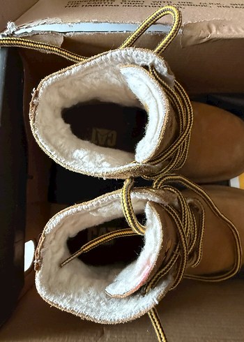 Nubuk Deri Çocuk kar Botu - Görsel 2