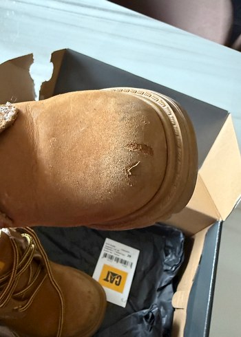 Nubuk Deri Çocuk kar Botu - Görsel 7