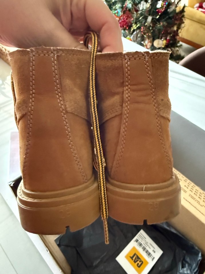 Nubuk Deri Çocuk kar Botu - Görsel 3