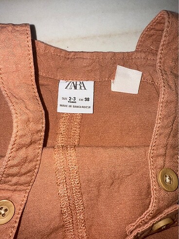 24-36 Ay Beden Zara çocuk tulumu