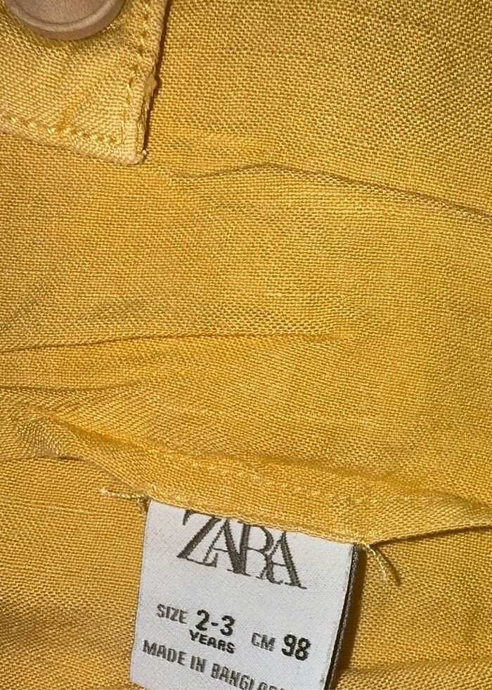 Zara çocuk kısa tulumu - Görsel 4