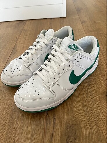 Nike Dunk Low beyaz yeşil 40.5