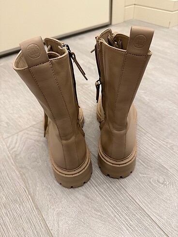 39 Beden Massimo dutti bej çizme hakiki deri 39