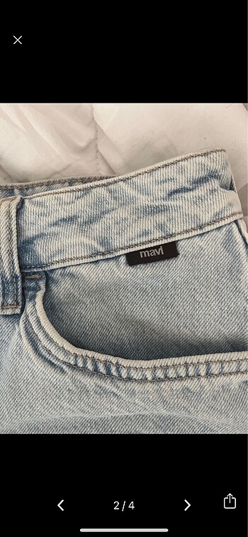 Mavi Jeans mavi kot şort