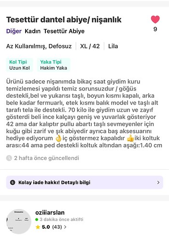 Mor Vintage Nakışlı Uzun Kollu Abiye Elbise - Görsel 5