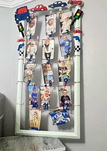 Renkli Yarış Temalı Doğum Günü Pastası - Görsel 4