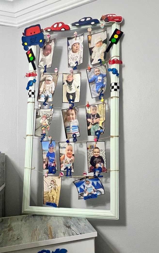 Renkli Yarış Temalı Doğum Günü Pastası - Görsel 4