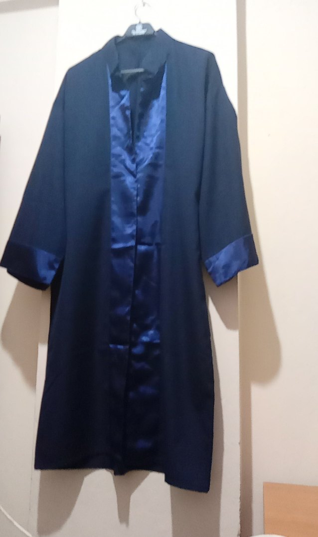 Lacivert Kadın mezuniyet töreni kıyafeti - Görsel 2