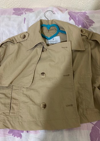 Bej Midi Kadın Trençkot - Görsel 3