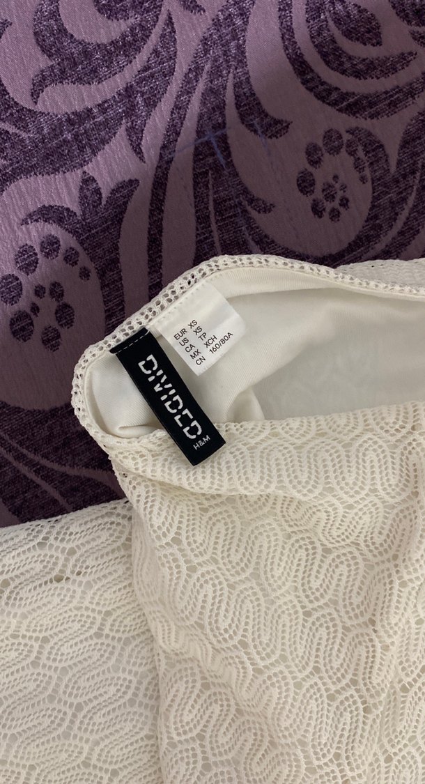 Beyaz Bohem Midi Elbise - Görsel 5