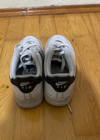 Beyaz Nike Platform Spor Ayakkabı - Görsel 4