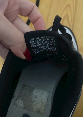 Beyaz Siyah Platform Spor Ayakkabı - Görsel 4