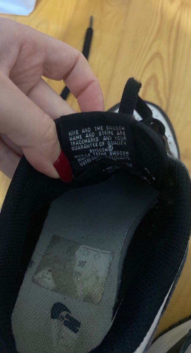 Beyaz Siyah Platform Spor Ayakkabı - Görsel 4