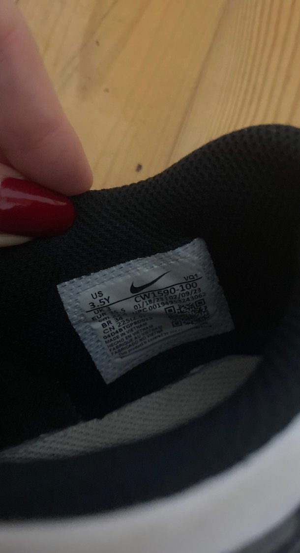 Beyaz Siyah Platform Spor Ayakkabı - Görsel 5