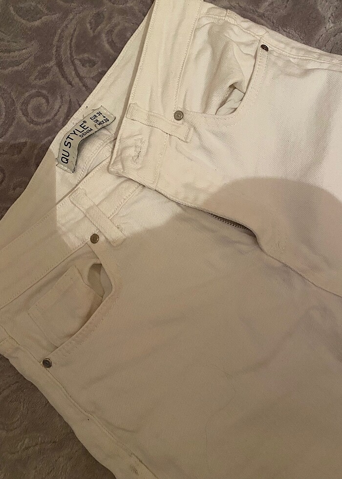 beyaz pantolon - Görsel 3