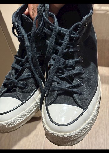 38 Beden siyah Renk Converse Siyah Kadın Spor Ayakkabı
