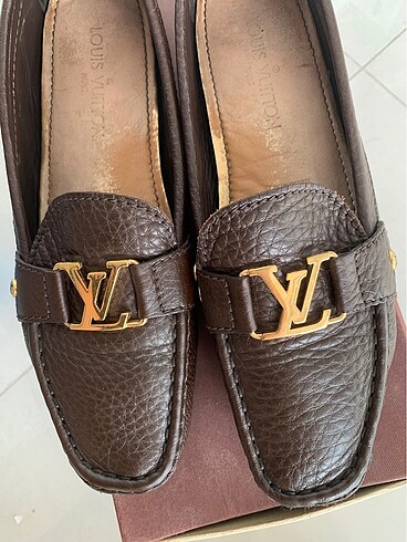 Louis Vuitton Louis vuitton loafer ayakkabi kahverengi