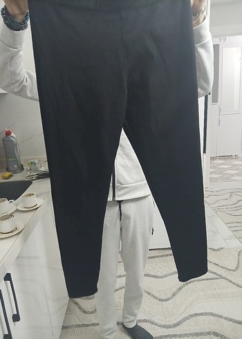 siyah büyük beden tayt - Görsel 4