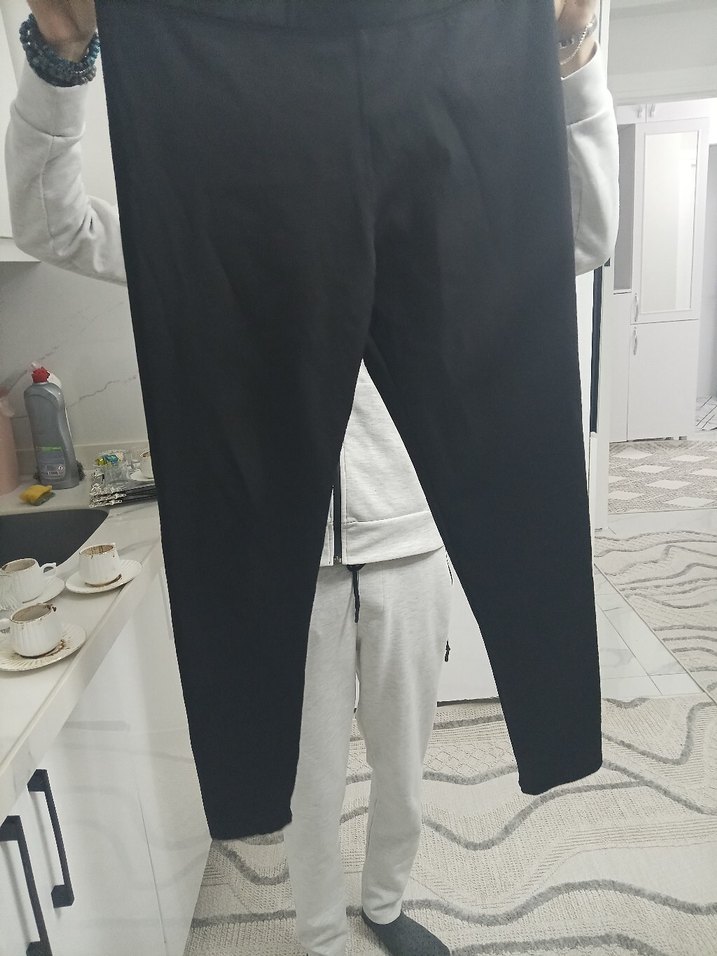 siyah büyük beden tayt - Görsel 4